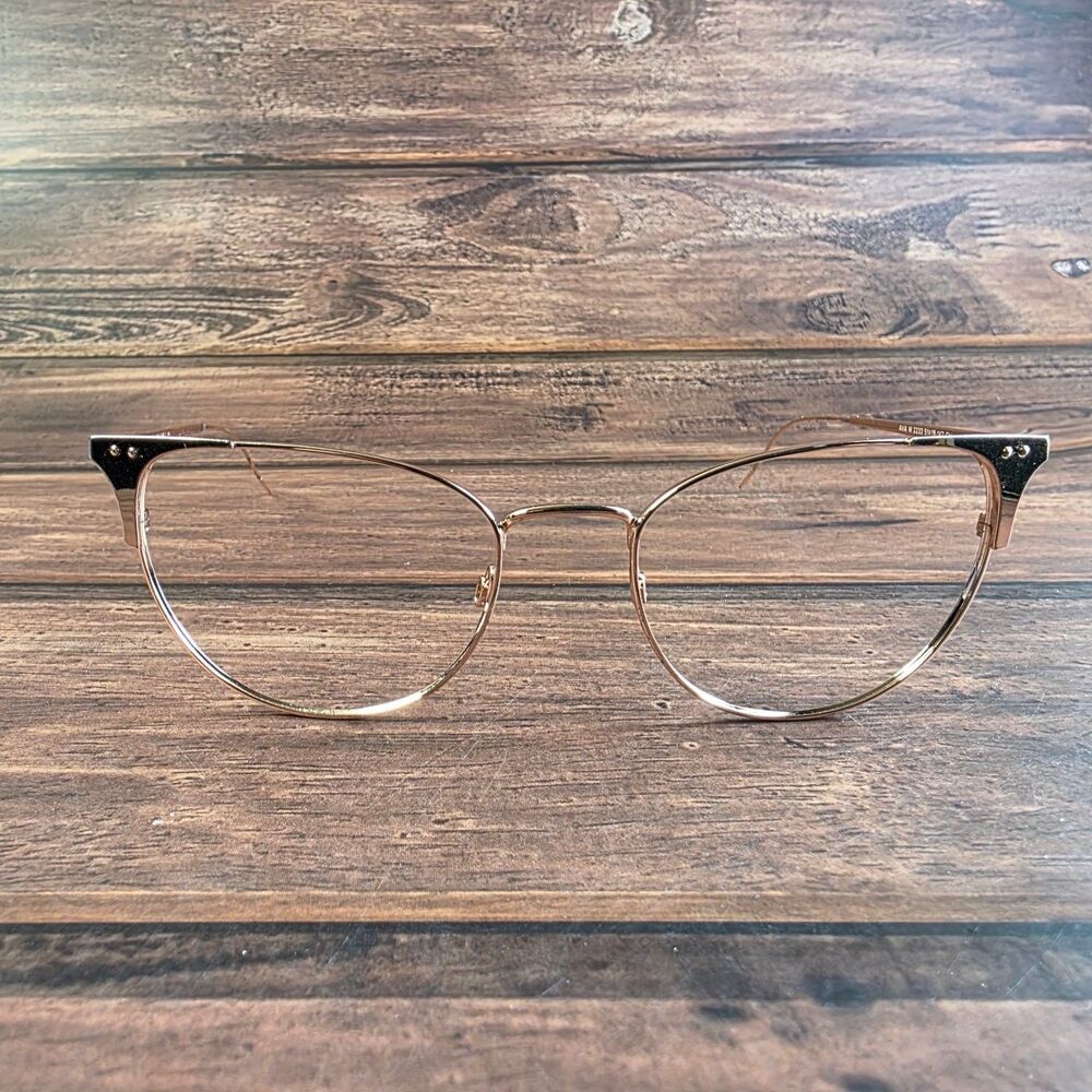 Warby Parker‎ Ava M 2233 womens Rose Gold Metal Eyeglasses 51-19-142